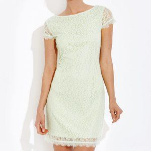 ANGEL EYE Pastel Lace Sheath Dress